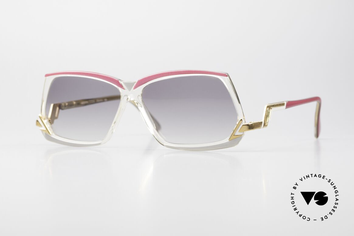 Cazal 315 Vintage HipHop Sonnenbrille, alte Cazal vintage Designerbrille von circa 1989/90, Passend für Damen