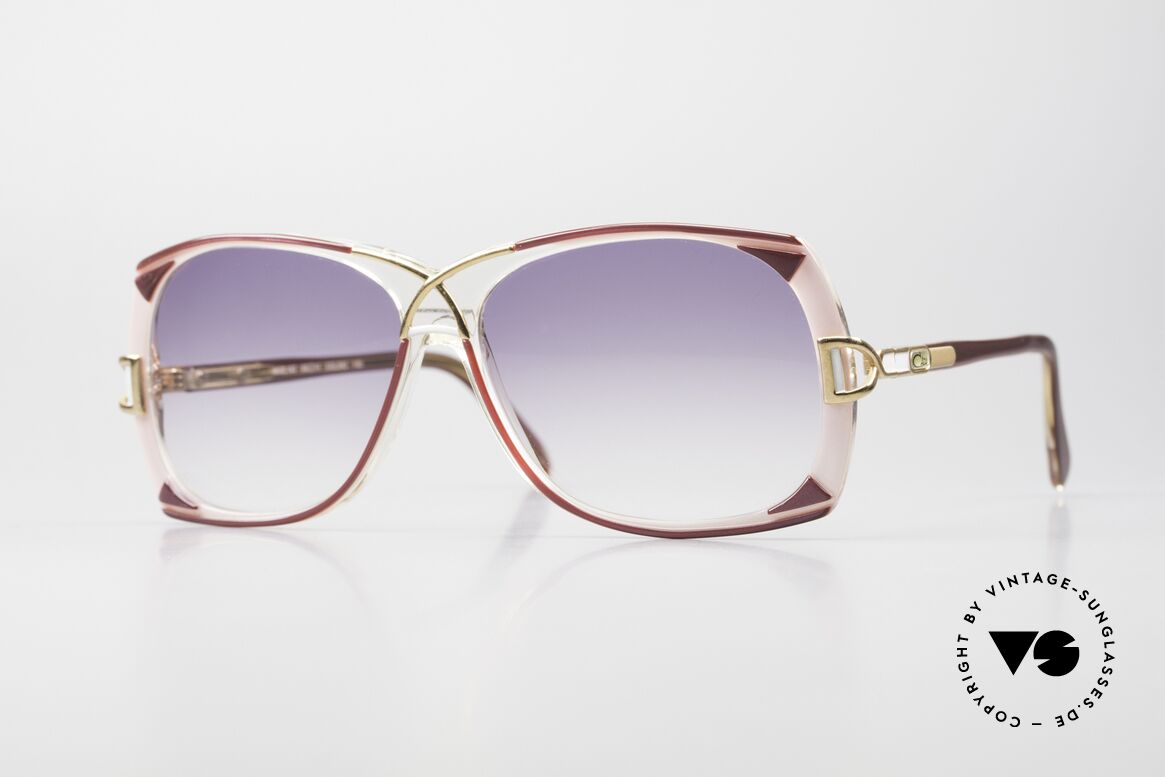 Cazal 193 Original 80er Damen Sonnenbrille, großartige 80er Jahre Cazal Designer-Sonnenbrille, Passend für Damen