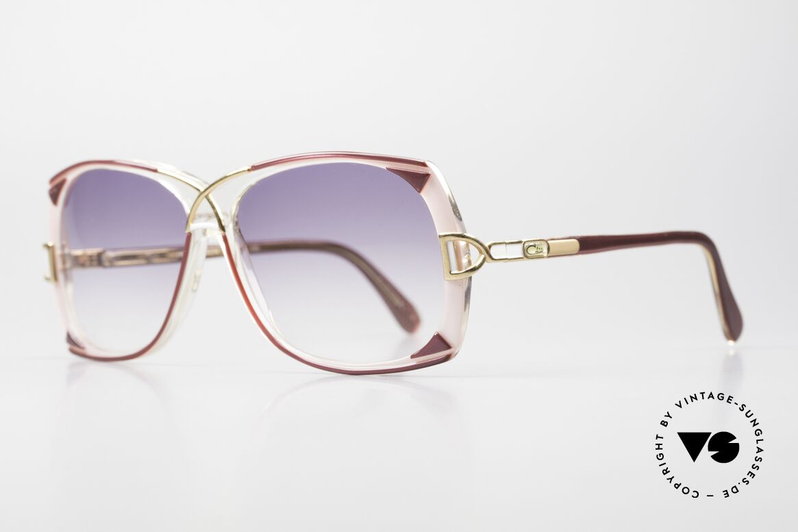 Cazal 193 Original 80er Damen Sonnenbrille, Top-Verarbeitung und schöne Farbkombinationen, Passend für Damen