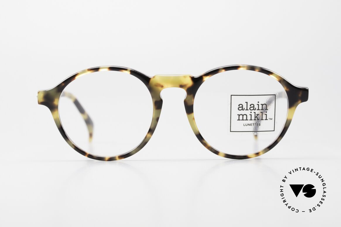 Alain Mikli 6921 / 026 Kleine Panto Brille Schildpatt, zeitlose Alain MIKLI Paris Designer-Brillenfassung, Passend für Herren und Damen