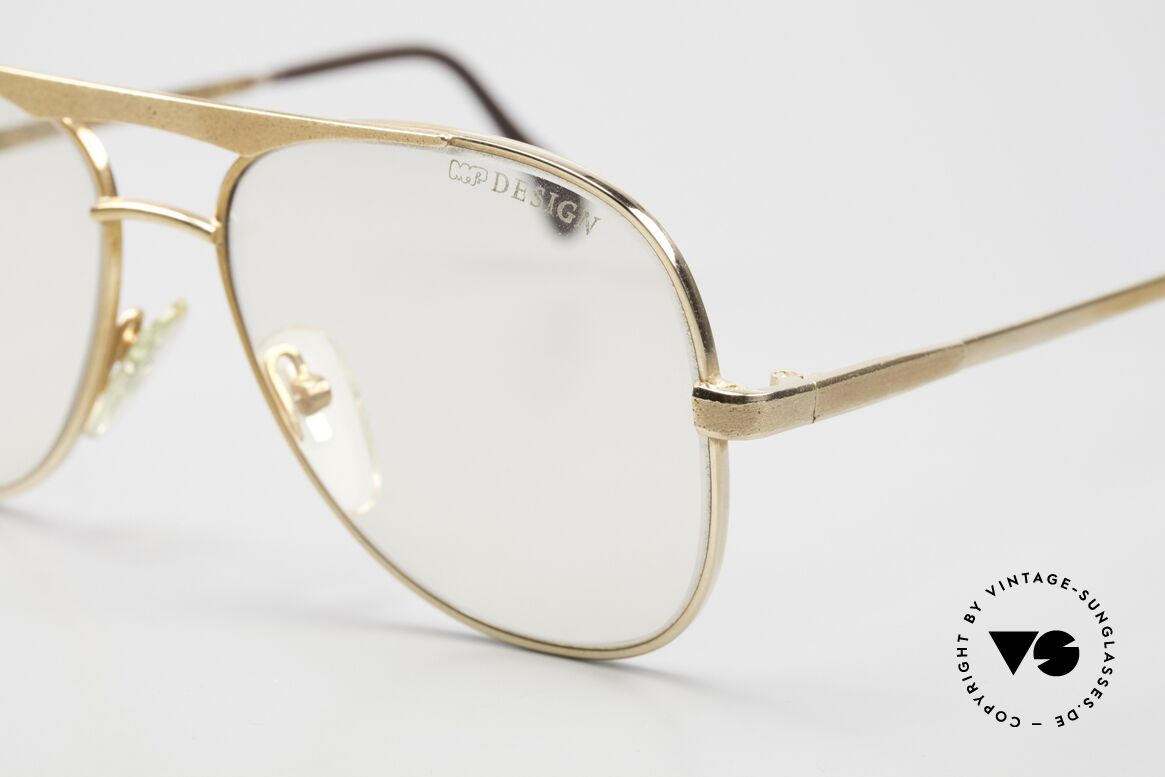 Michael Pfeiffer 601 Gold Doublé Brille Automatikglas, Automatik-Gläser verdunkeln bei Sonne automatisch, Passend für Herren