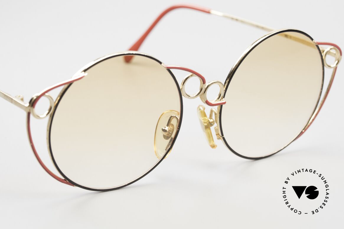 Casanova RC1 Kunstvolle Damen Sonnenbrille, ungetragen; wie alle unsere alten 80er Casanovas, Passend für Damen