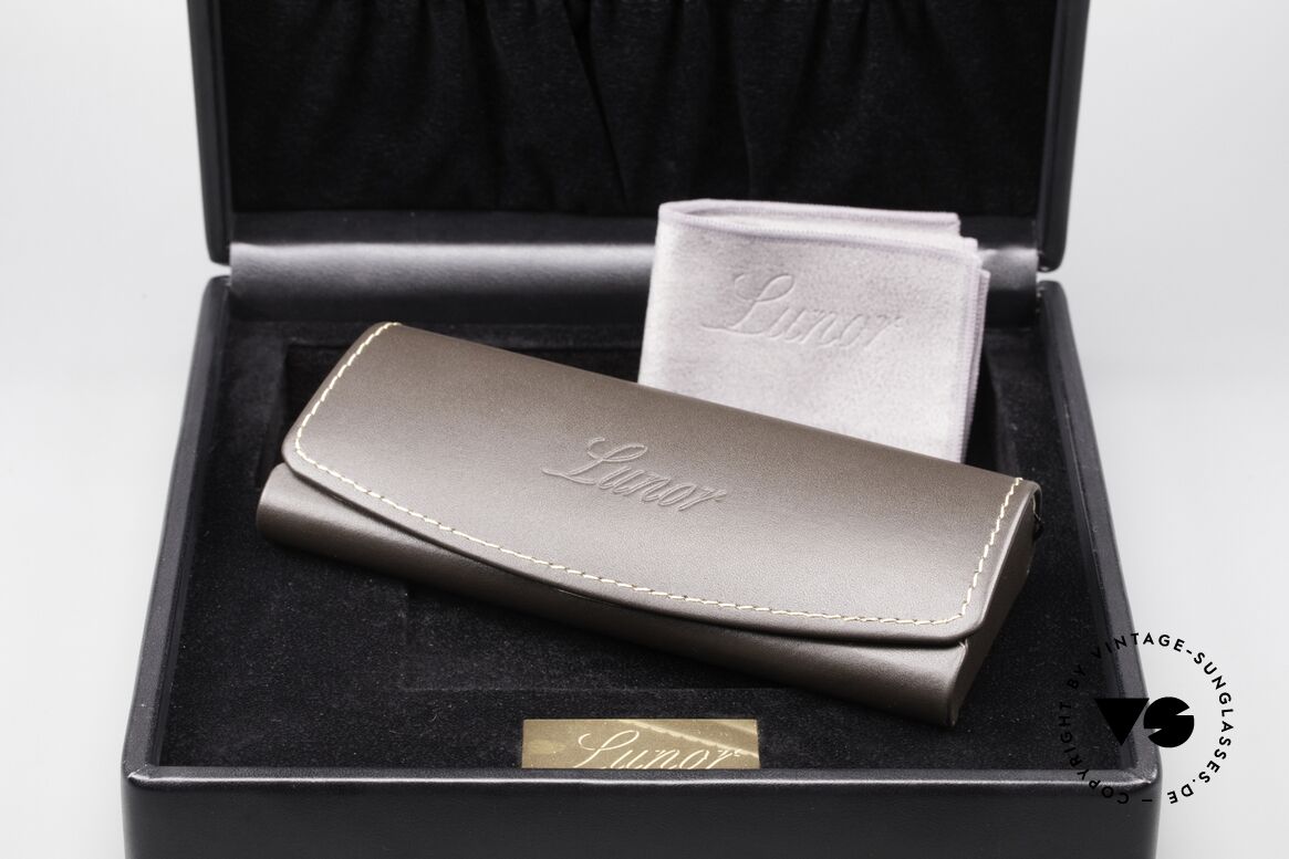 Lunor Leather Case Brown Lederetui Mit Präsentationsbox, passend für die verschiedensten Modelle; ABER ..., Passend für Herren und Damen