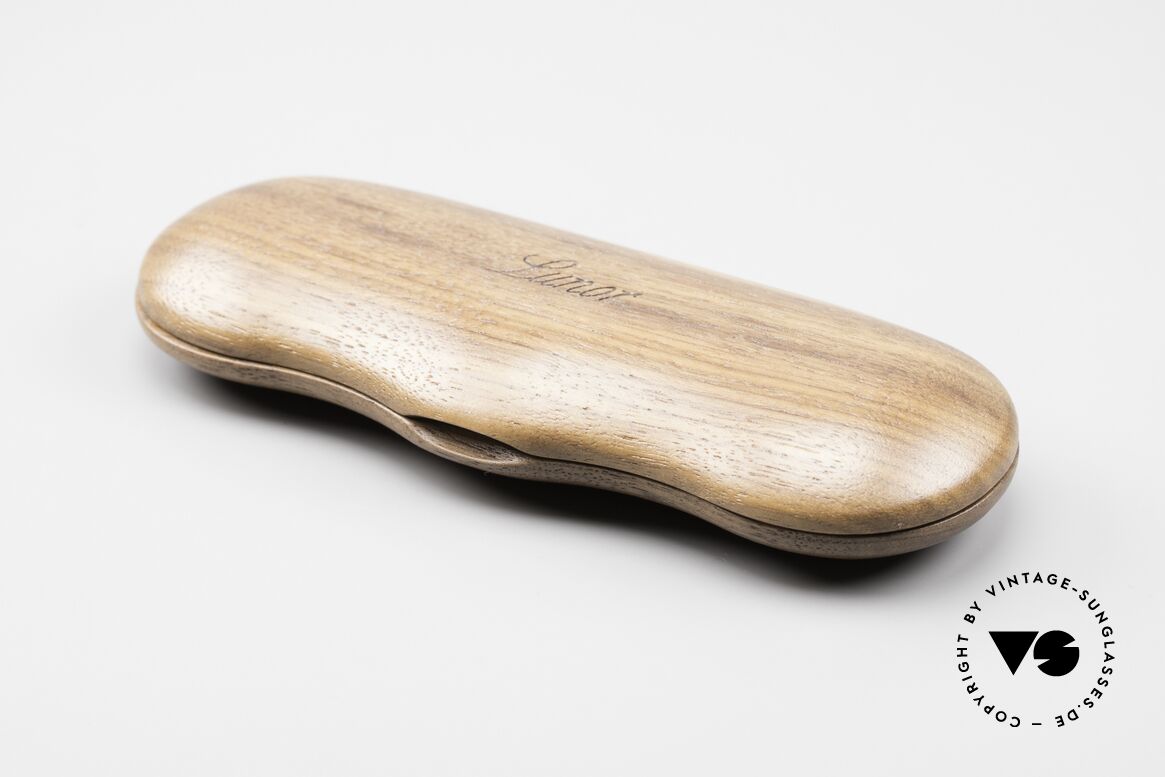 Lunor Wooden Folding Case - A Klappetui Nussholz In Size A, Lunor Holzetui / Klappetui aus Massivholz (Nuss), Passend für Herren und Damen