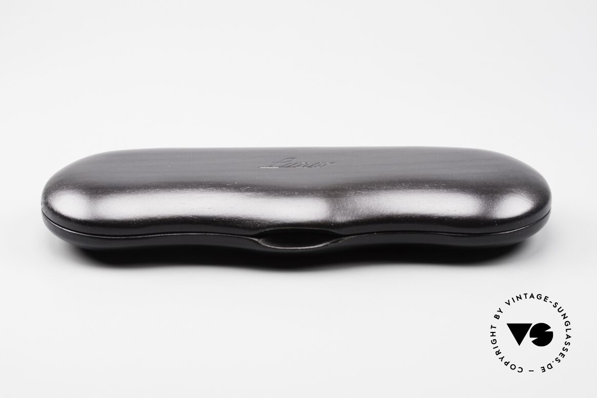Lunor Wooden Folding Case - B Holzetui Schwarz Klapp In Size B, size "B" = die etwas größere Version der Klappetuis, Passend für Herren und Damen