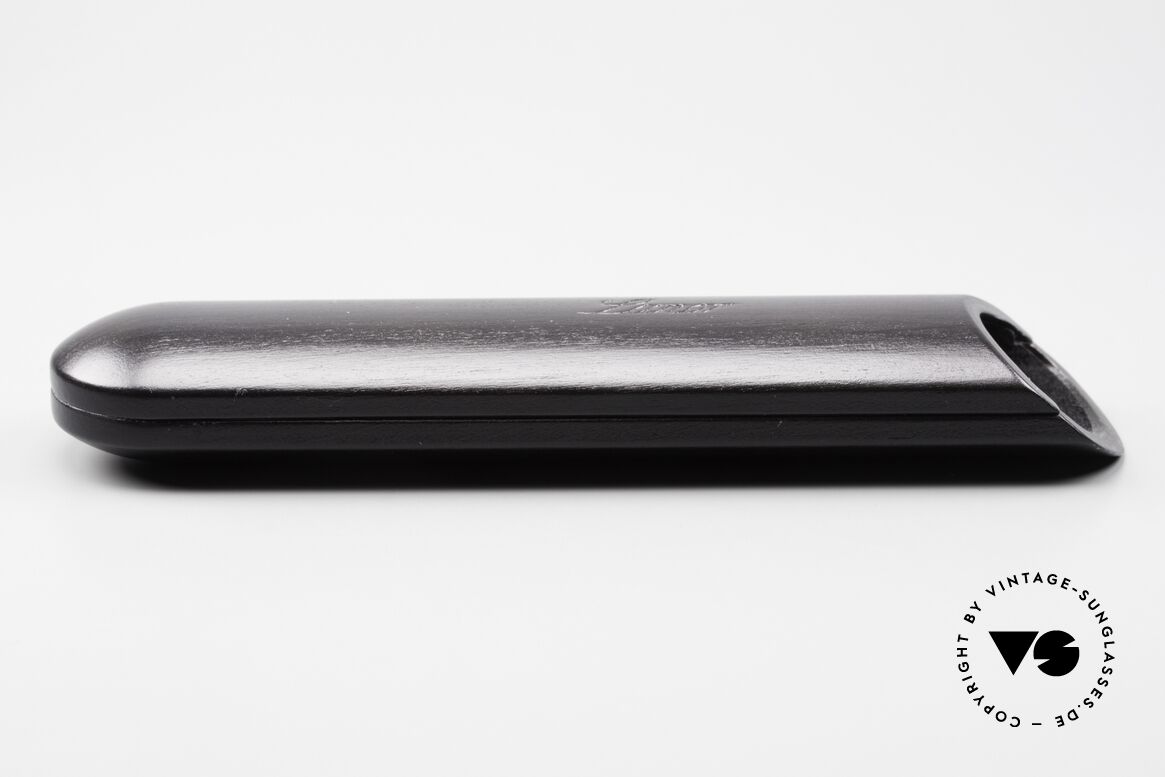 Lunor Wooden Sliding Case - A Holzetui Steck Schwarz Size A, size "A" = ist die KLEINSTE Größe der Stecketuis!, Passend für Herren und Damen