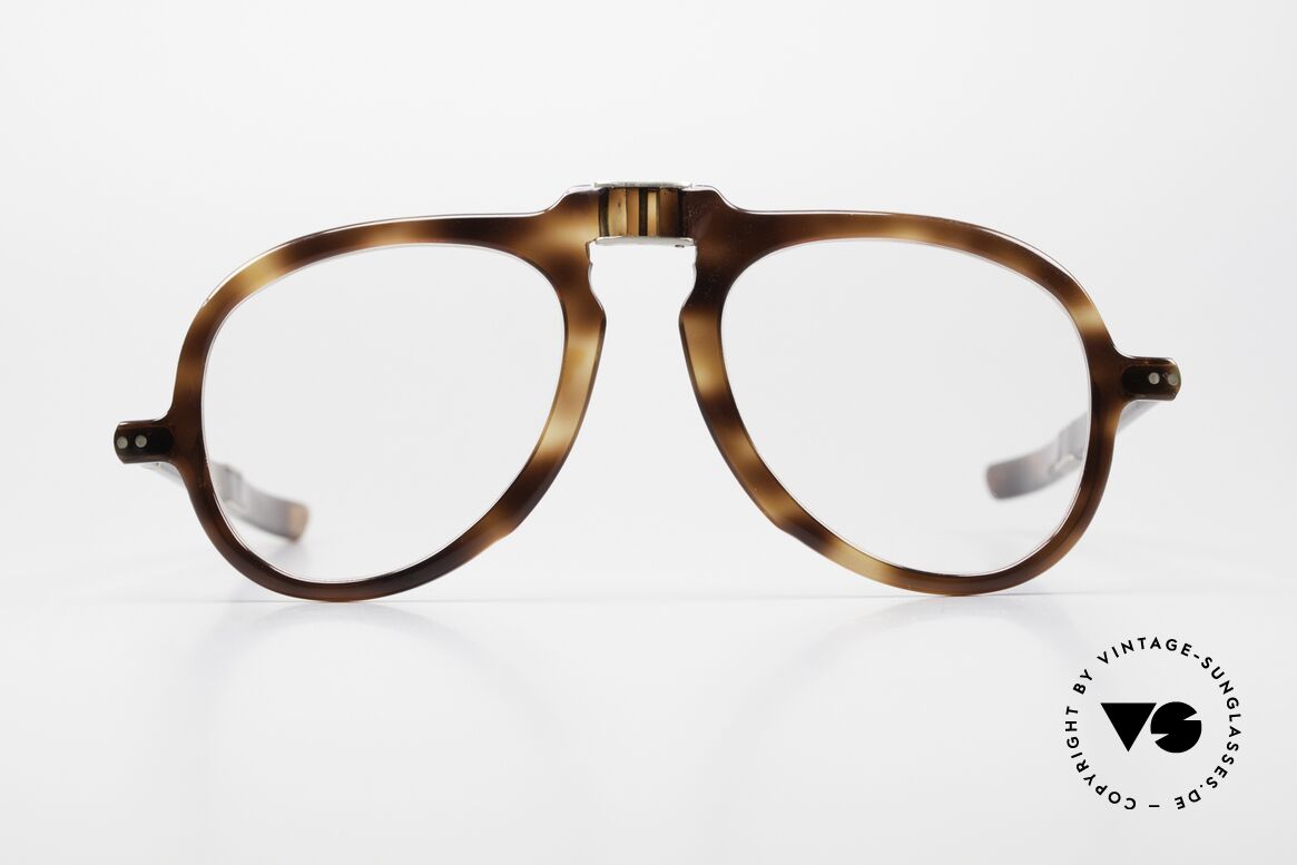 France Folding 60's Aviator Identisch Pierre Cardin Brille, alte Faltbrille, 60er Jahre, made in France, Passend für Herren und Damen