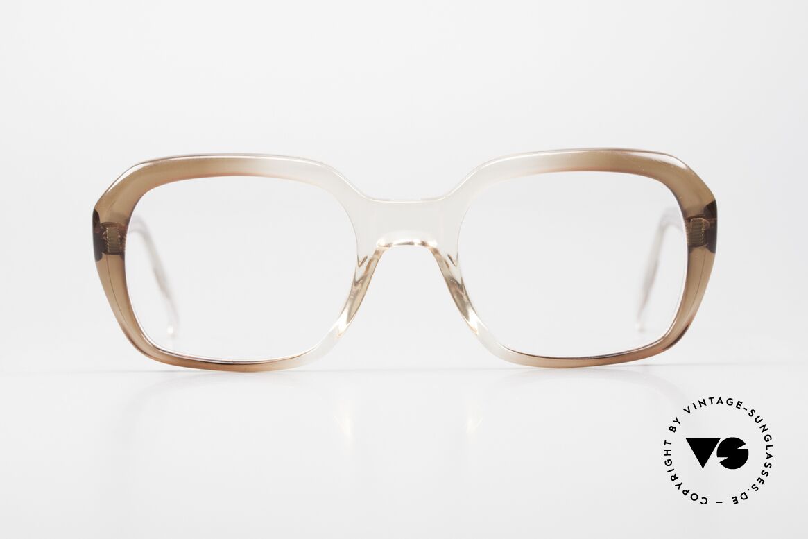 Metzler 4320 Sehr Große 70er Herrenbrille, alte orig. Metzler Brillenfassung aus den 70ern/80ern, Passend für Herren
