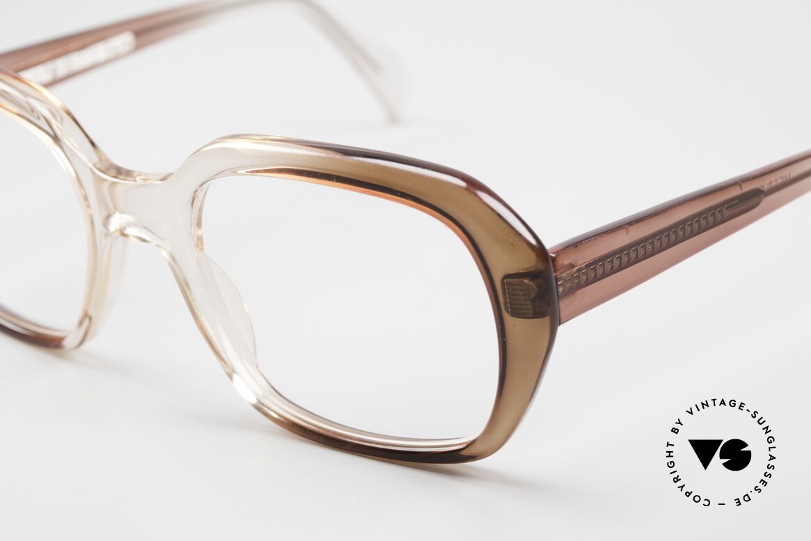 Metzler 4320 Sehr Große 70er Herrenbrille, typische eigenwillige Farbgebung für die damalige Zeit, Passend für Herren