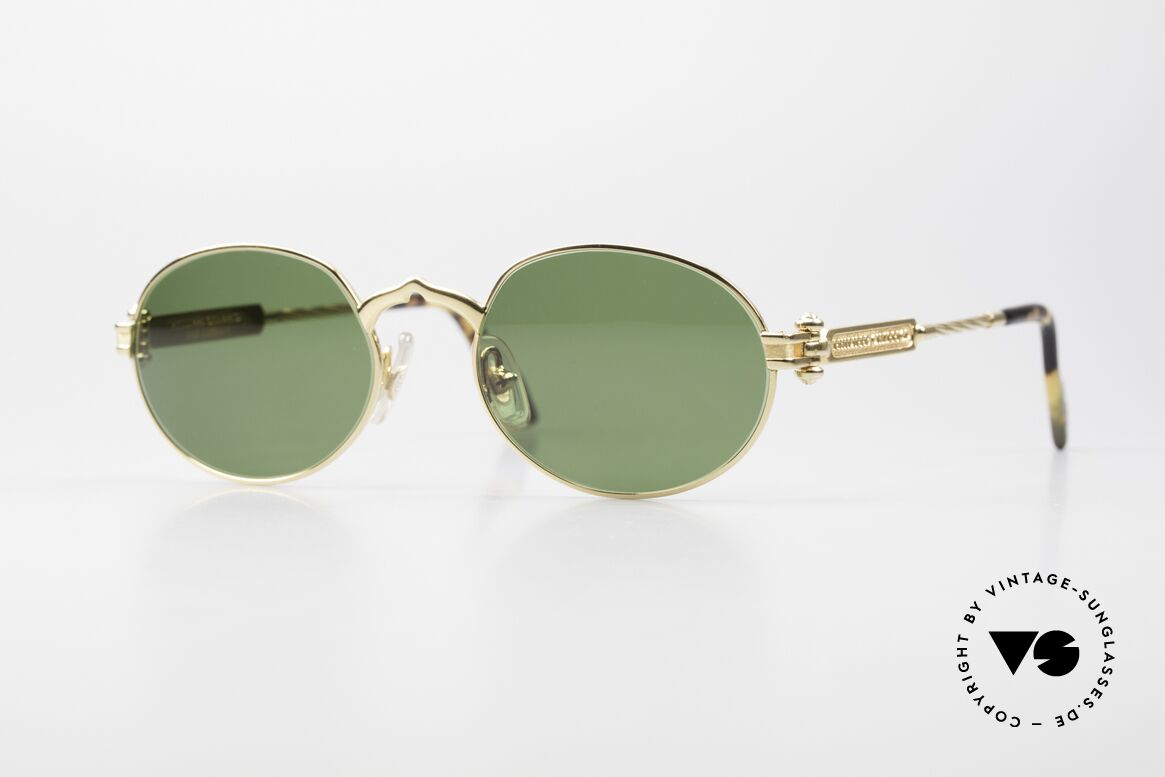 Philippe Charriol 91CP Ovale 80er Luxus Sonnenbrille, 1980er Insider Sonnenbrille für Luxus-Liebhaber, Passend für Herren und Damen