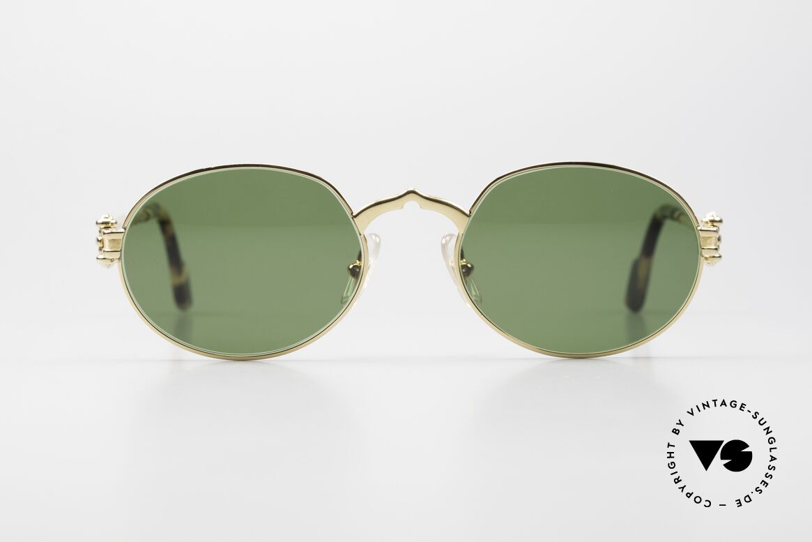 Philippe Charriol 91CP Ovale 80er Luxus Sonnenbrille, Philippe Charriol war CARTIER Geschäftsführer, Passend für Herren und Damen