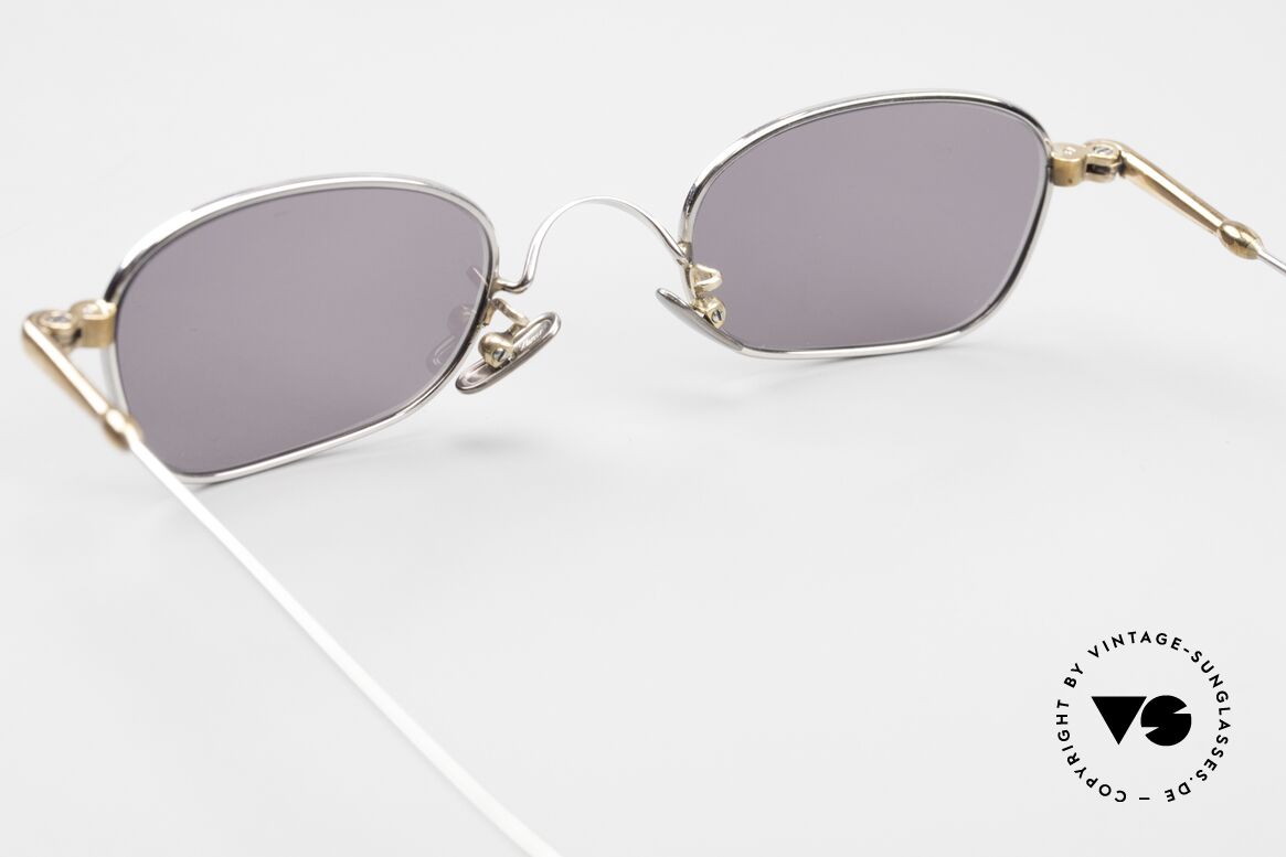 Lunor V 106 Metall Sonnenbrille Vollrand, Größe: medium, Passend für Herren und Damen