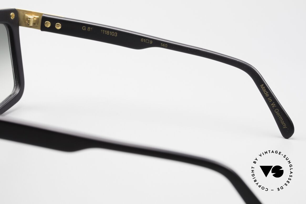 Alpina G81 Rare 80er Brille 24kt Vergoldet, ein 80er Unikat mit orig. Verpackung; Sammlerstück!, Passend für Herren und Damen