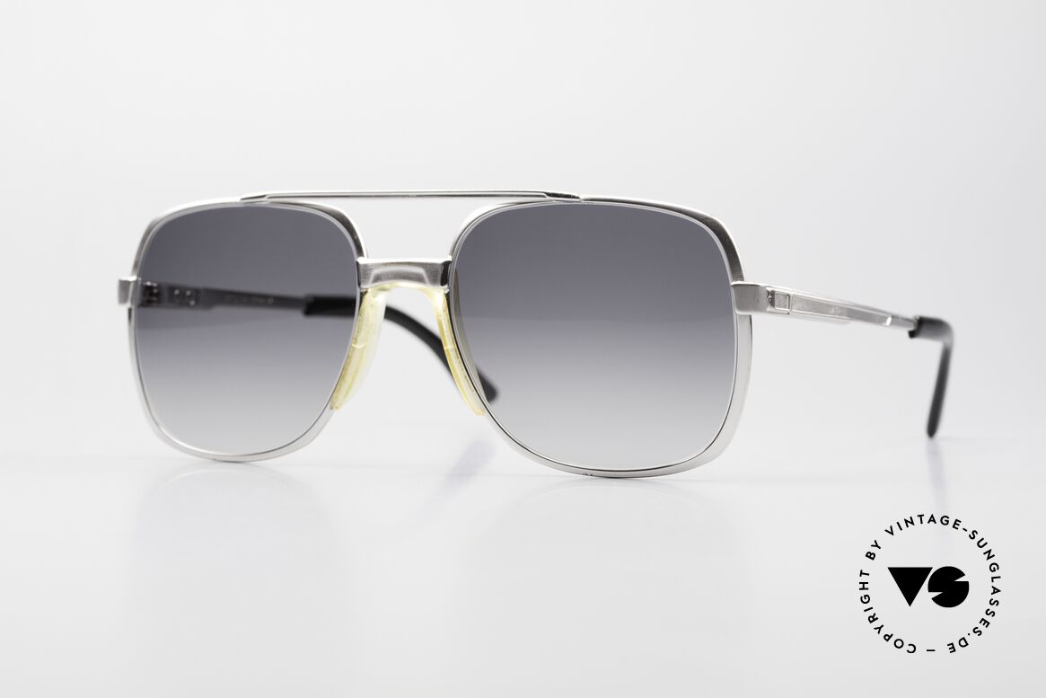 Metzler 0766 Helmut Kohl Vintage Brille 80er, original METZLER Sonnenbrille aus den 1980ern, Passend für Herren