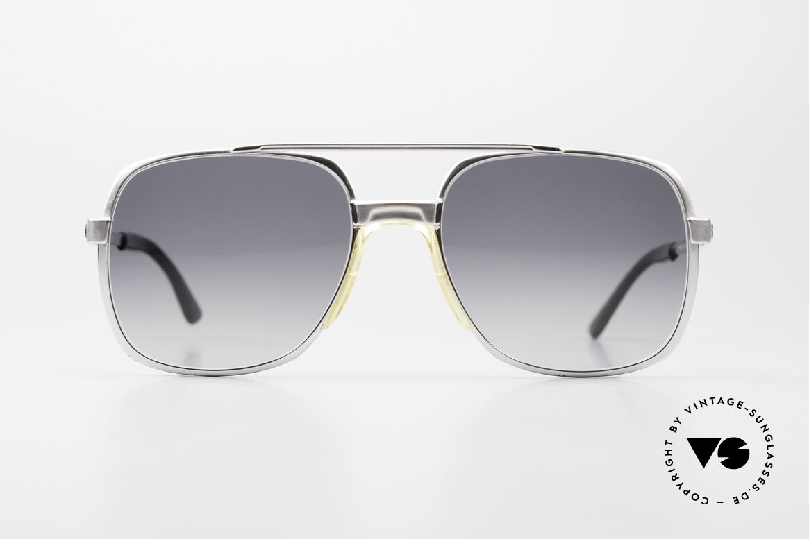 Metzler 0766 Helmut Kohl Vintage Brille 80er, original METZLER Sonnenbrille aus den 1980ern, Passend für Herren