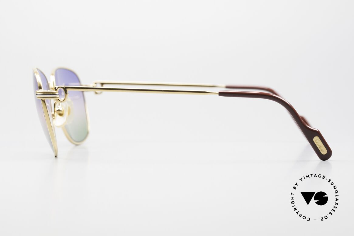 Cartier Courcelles - M 90er Luxus Sonnenbrille Unikat, 2.hand Modell im neuwertigen Zustand + Cartier Box, Passend für Herren und Damen
