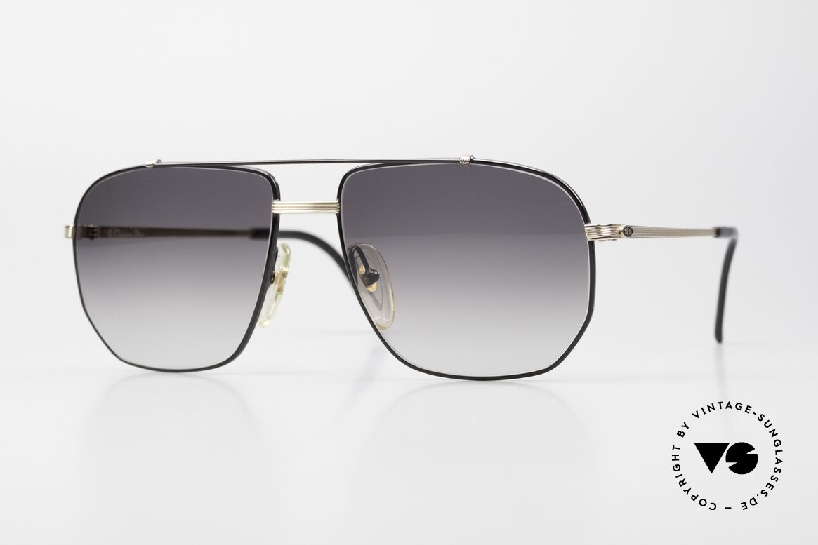 Christian Dior 2593 90er Metall Sonnenbrille Men, vintage Christian Dior Designer-Sonnenbrille, Passend für Herren