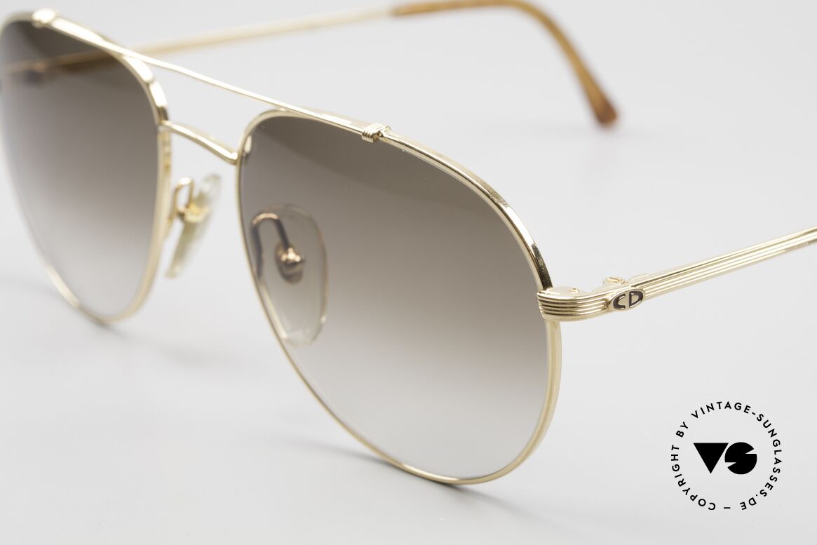 Christian Dior 2488 Alte 80er Pilotensonnenbrille, ungetragen (wie alle unsere vintage Dior Brillen), Passend für Herren