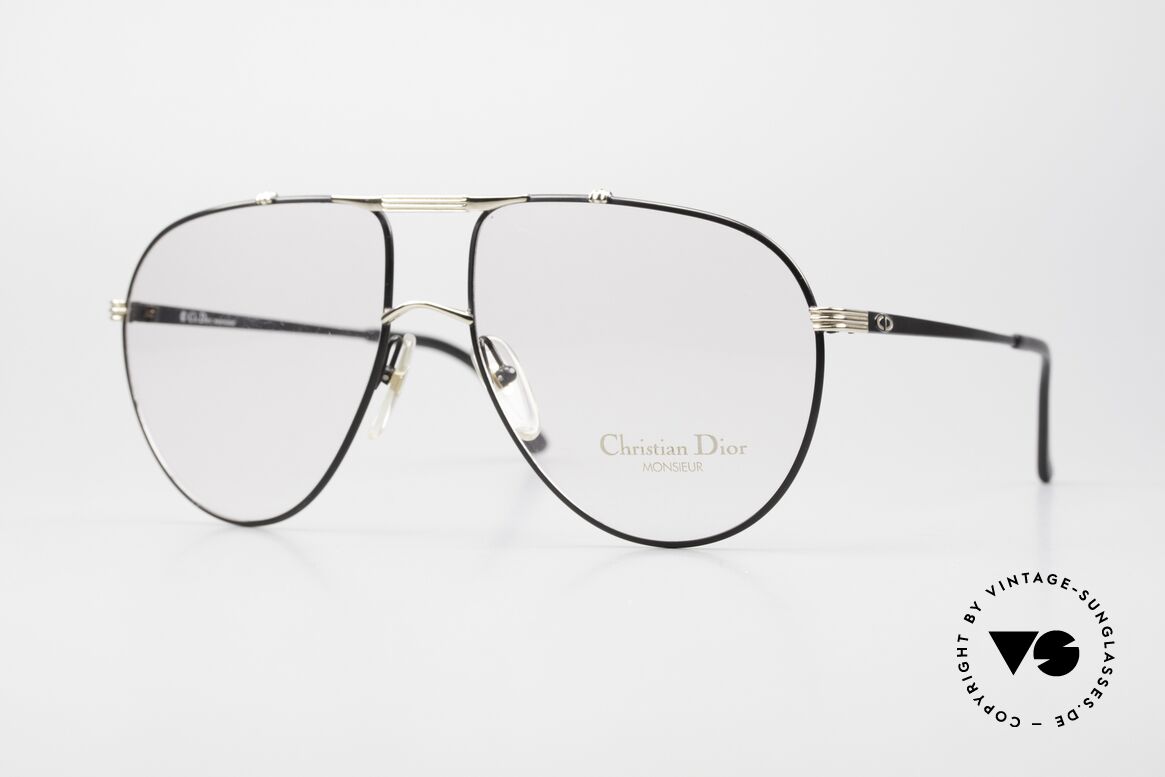Christian Dior 2248 XXL 80er Brillenfassung Herren, Christian Dior Brillengestell aus der Monsieur-Serie, Passend für Herren