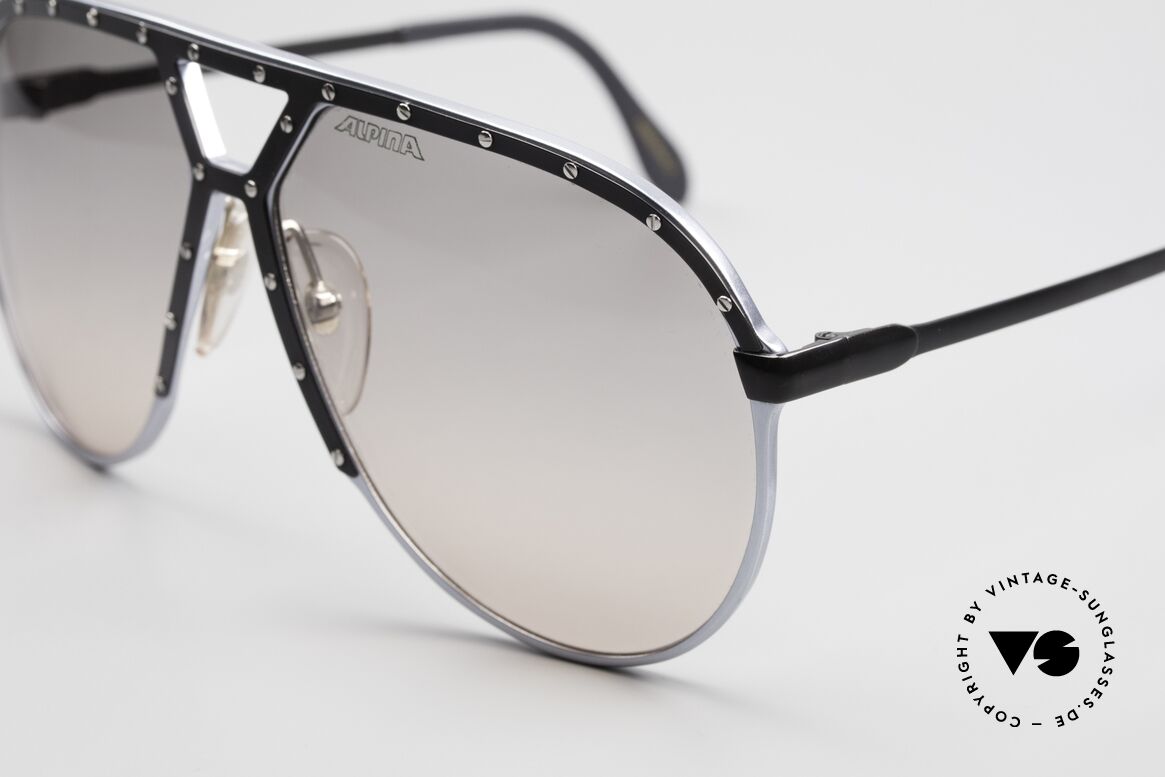 Alpina M1 M1 Brille Erste Generation, Stevie Wonder machte dieses Modell weltberühmt, Passend für Herren