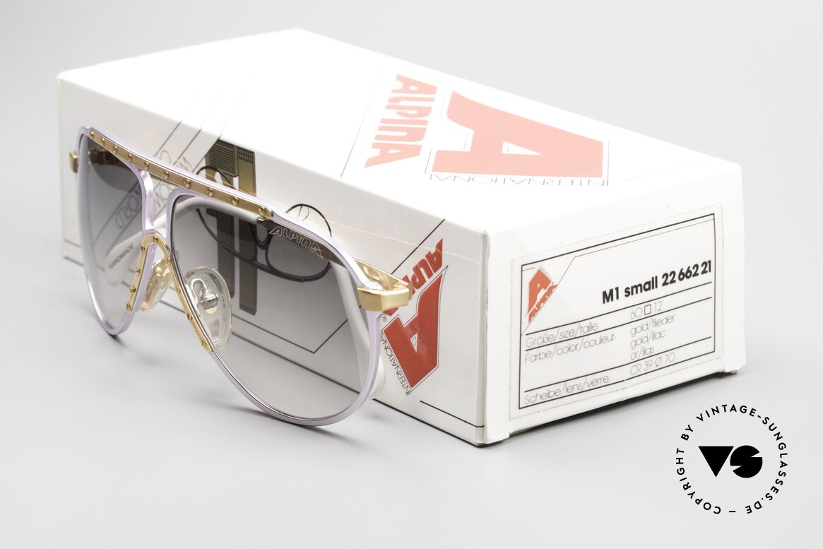 Alpina M1 Limited Edition 80er Brille, Größe: medium, Passend für Herren und Damen