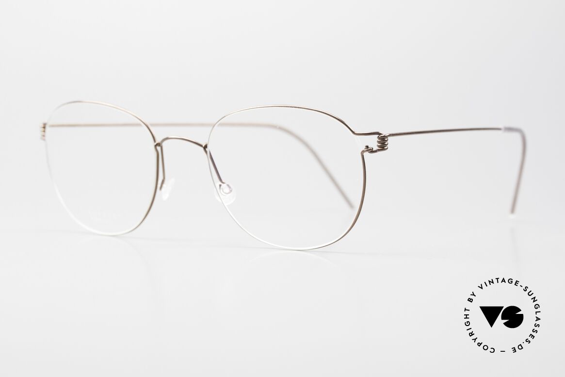Lindberg Robin Air Titan Rim Eckig Panto Damen & Herren, markant und stilvoll gleichermaßen = Lindberg Air Titan, Passend für Herren und Damen