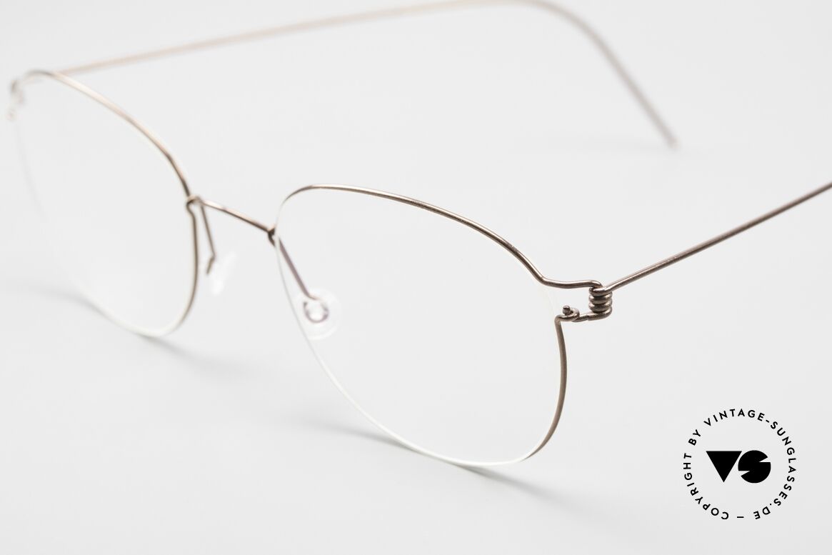 Lindberg Robin Air Titan Rim Eckig Panto Damen & Herren, als Damenbrille oder Herrenbrille geeignet; zeitlos edel, Passend für Herren und Damen
