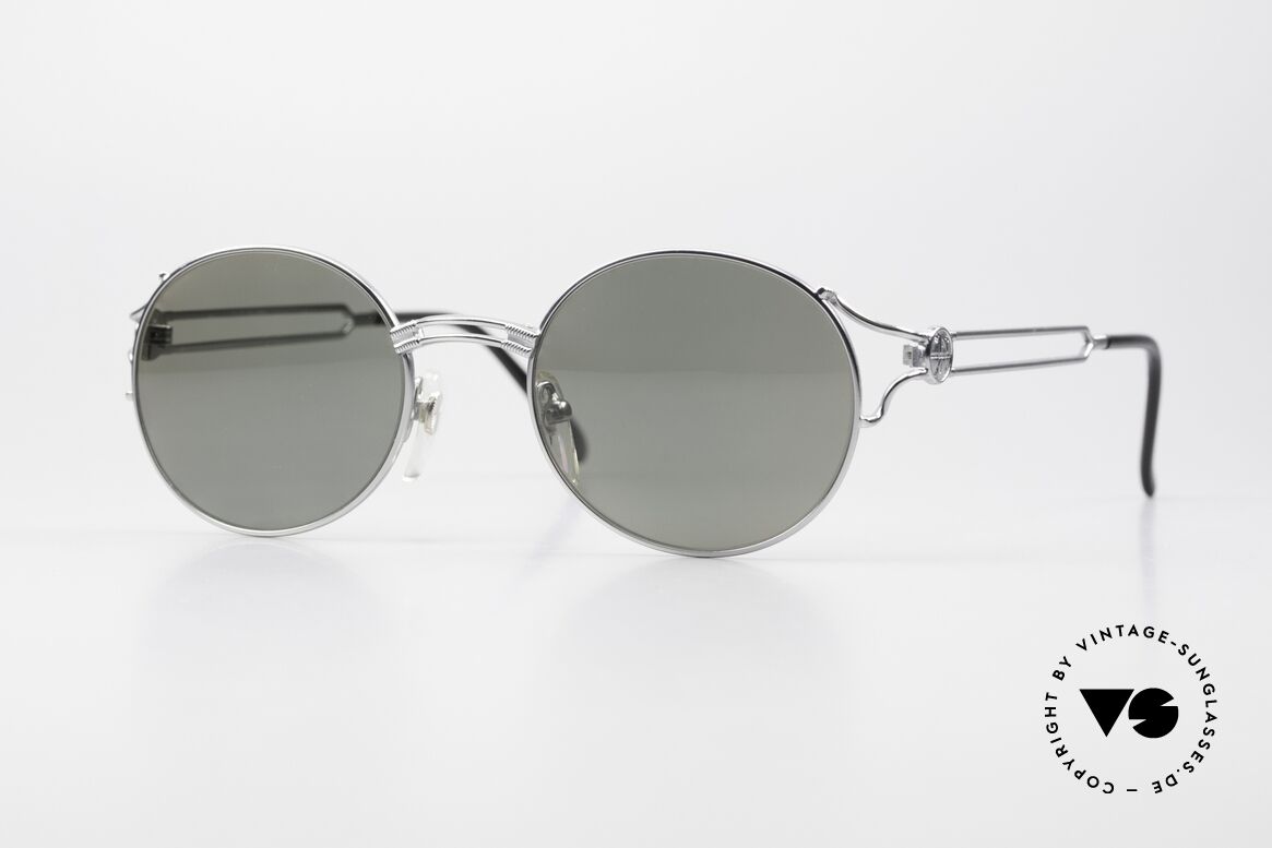 Jean Paul Gaultier 57-6102 Tupac All Eyez On Me Brille, runde vintage Designer-Sonnenbrille von JP GAULTIER, Passend für Herren und Damen