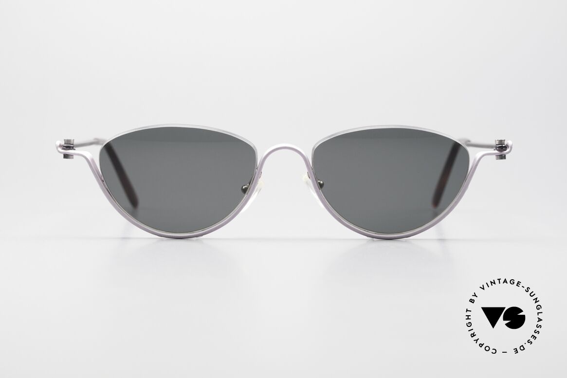 ProDesign No10 Gail Spence Design Sonnenbrille, vintage Aluminium Rahmen im Gail Spence Design, Passend für Damen