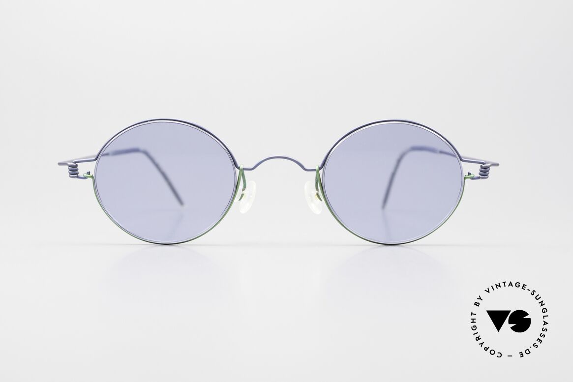 Lindberg Corona Air Titan Rim Runde Titanium Brille Unisex, LINDBERG Air Titanium Rim Brille in Größe 42-24, 145, Passend für Herren und Damen