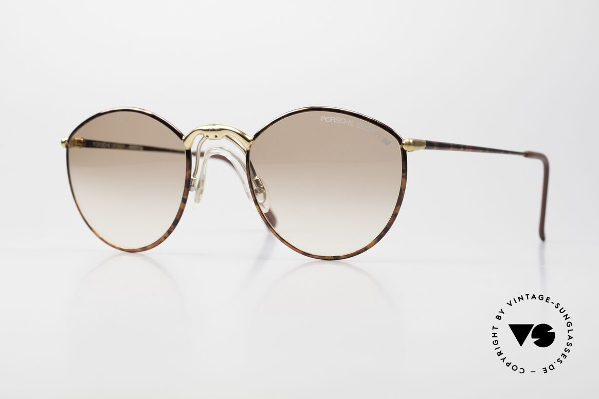 Porsche 5638 - L 90er Sonnenbrille Sattelsteg, 90er Jahre Porsche 5638 Sonnenbrille in Größe 52-22, Passend für Herren und Damen