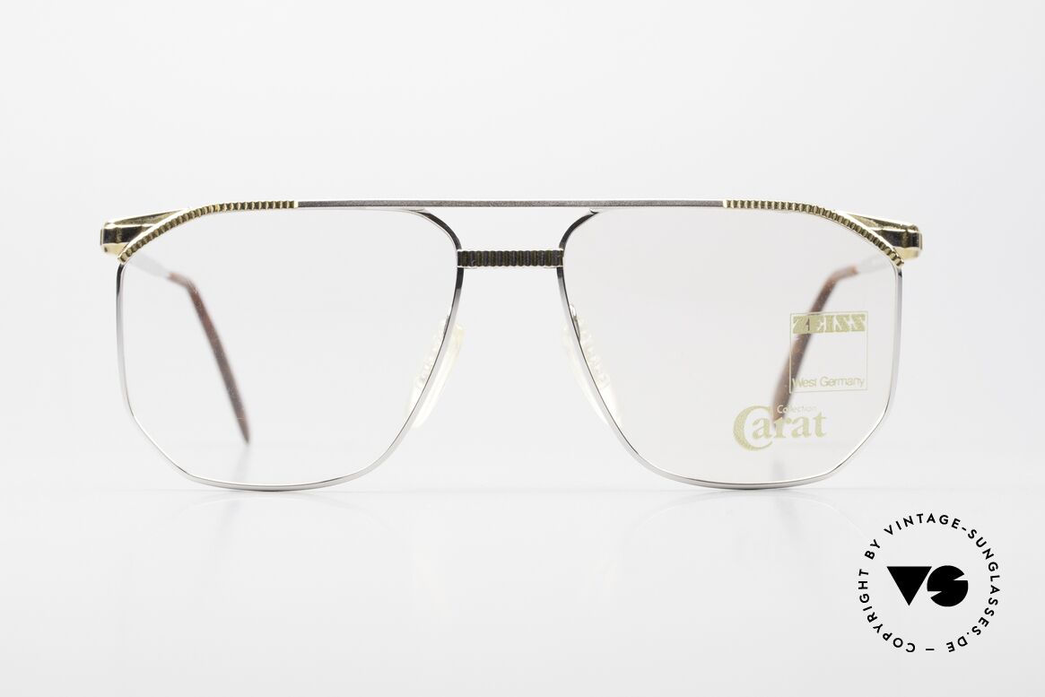 Zeiss 5915 Carat 80er West Germany Brille Large, alte Zeiss Brille, Modell 5915 in Größe 59-17, 145, Passend für Herren