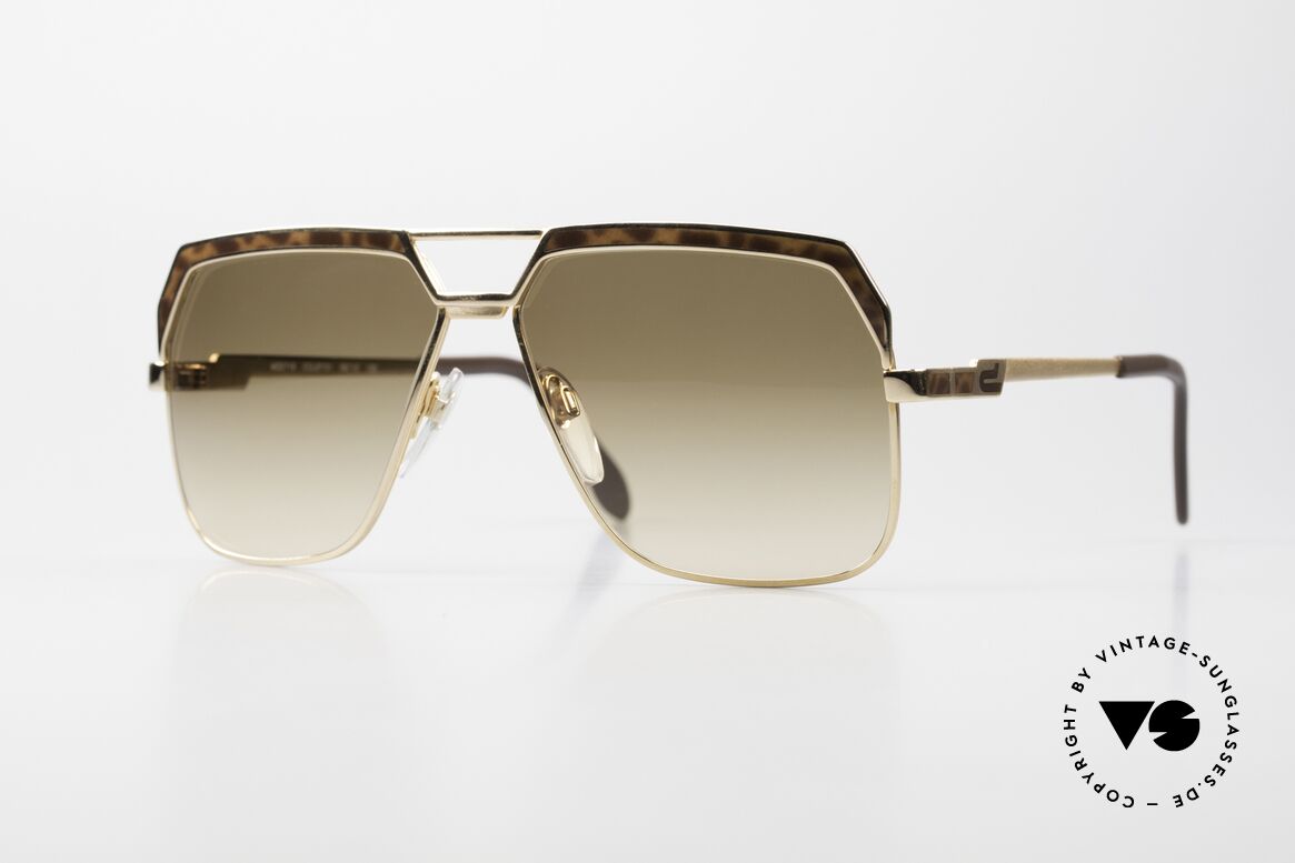 Cazal 719 Rare Alte Vintage Brille 80er, 80er CAZAL Modell 719, col. 97/01 in Größe 58-12, Passend für Herren