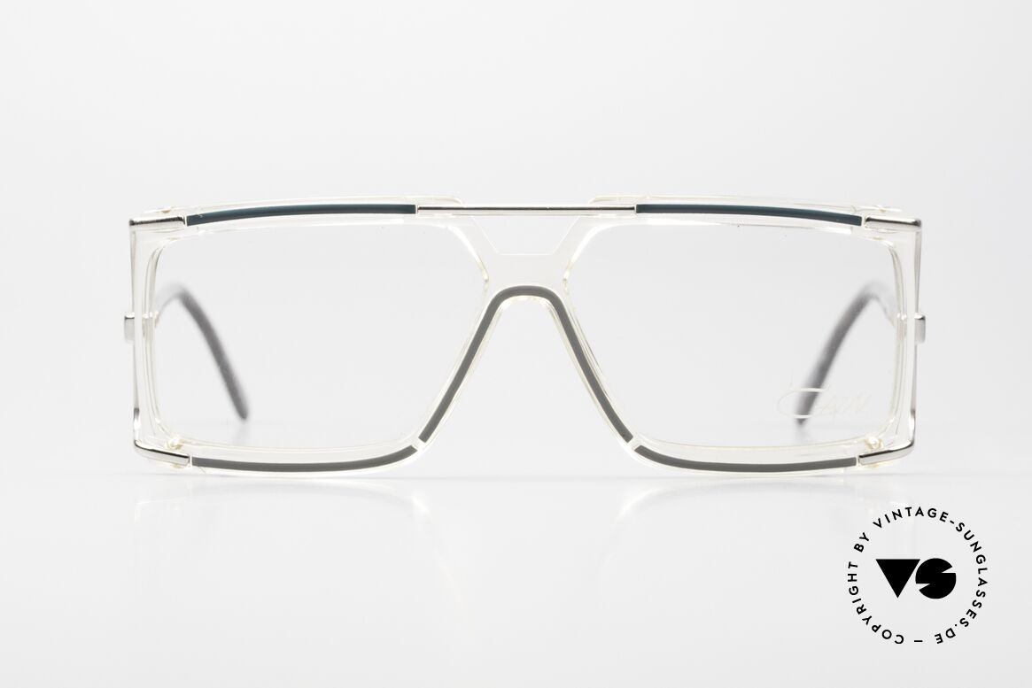 Cazal 638 80er Hip Hop Vintage Brille, typisches 80er Jahre Cazal-Design; Frame W.Germany, Passend für Herren und Damen