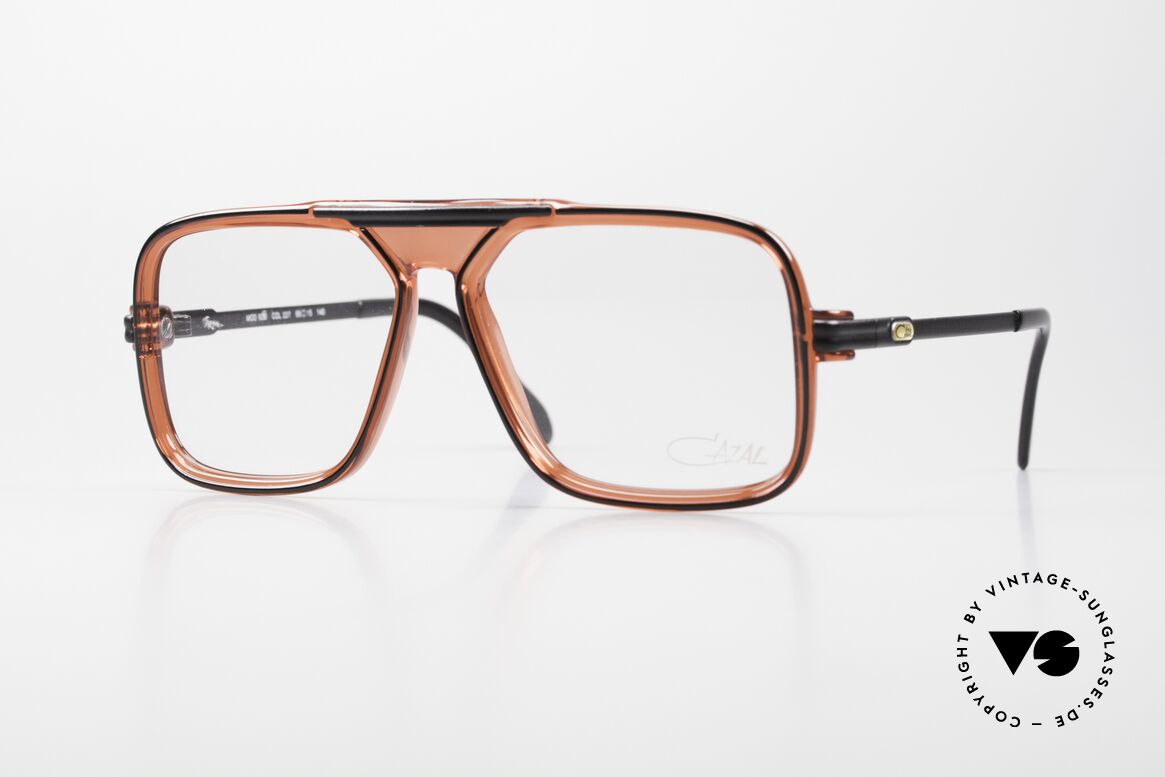 Cazal 630 80er Hip Hop Vintage Brille, seltenes Modell der ALTEN CAZAL 600er Serie, Passend für Herren
