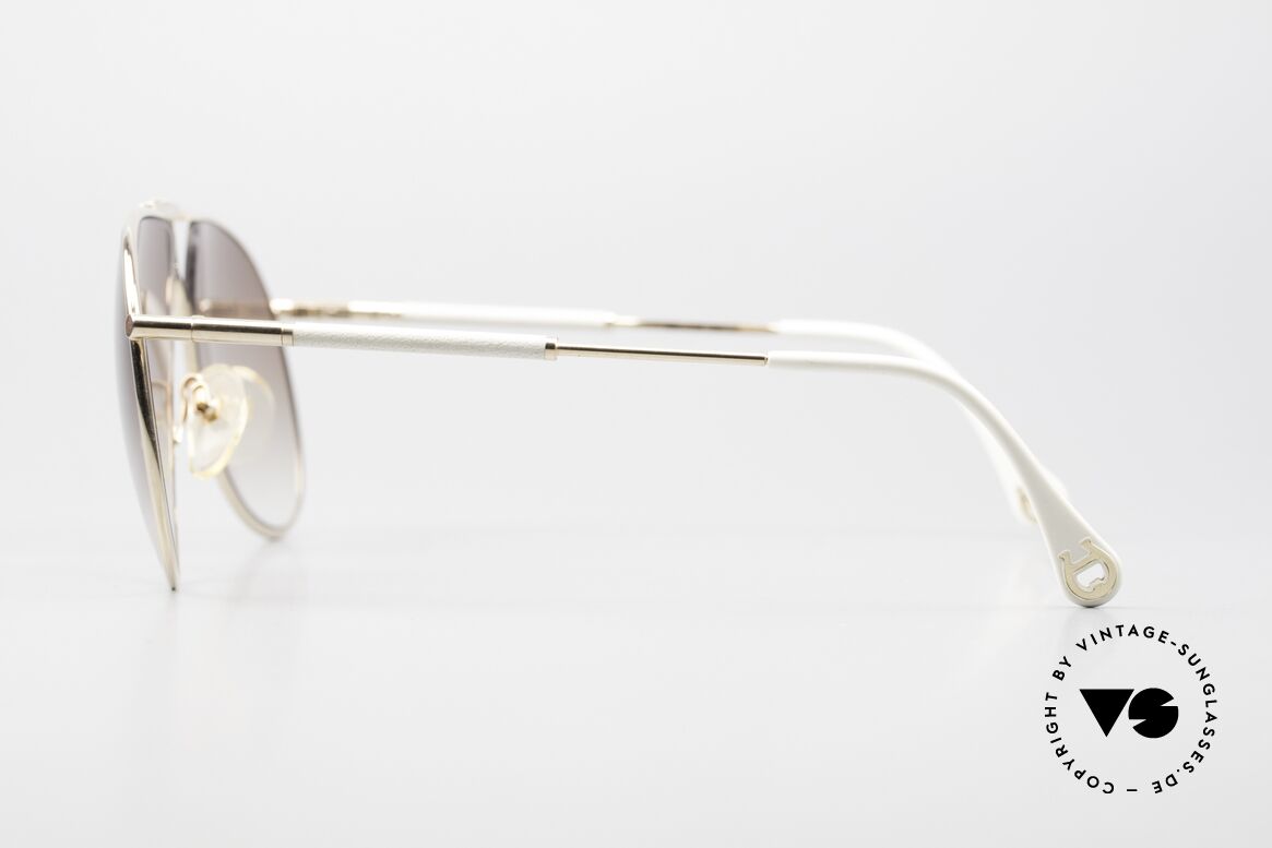 Aigner EA3 Noble 80er Sonnenbrille Leder, ungetragen und mit orig. Verpackung; Sammlerstück, Passend für Herren