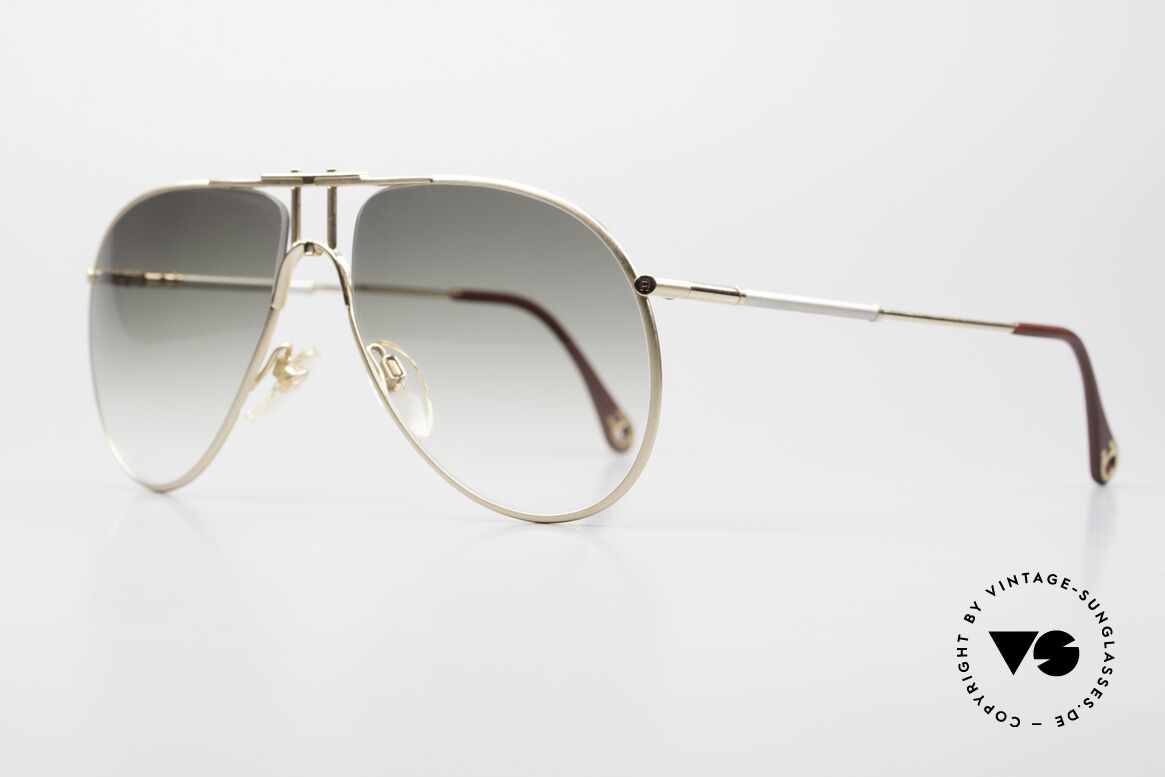 Aigner EA3 Ultra Rare Large Größe 61mm, limitierte Luxus-Sonnenbrille; Seriennummer 7881, Passend für Herren