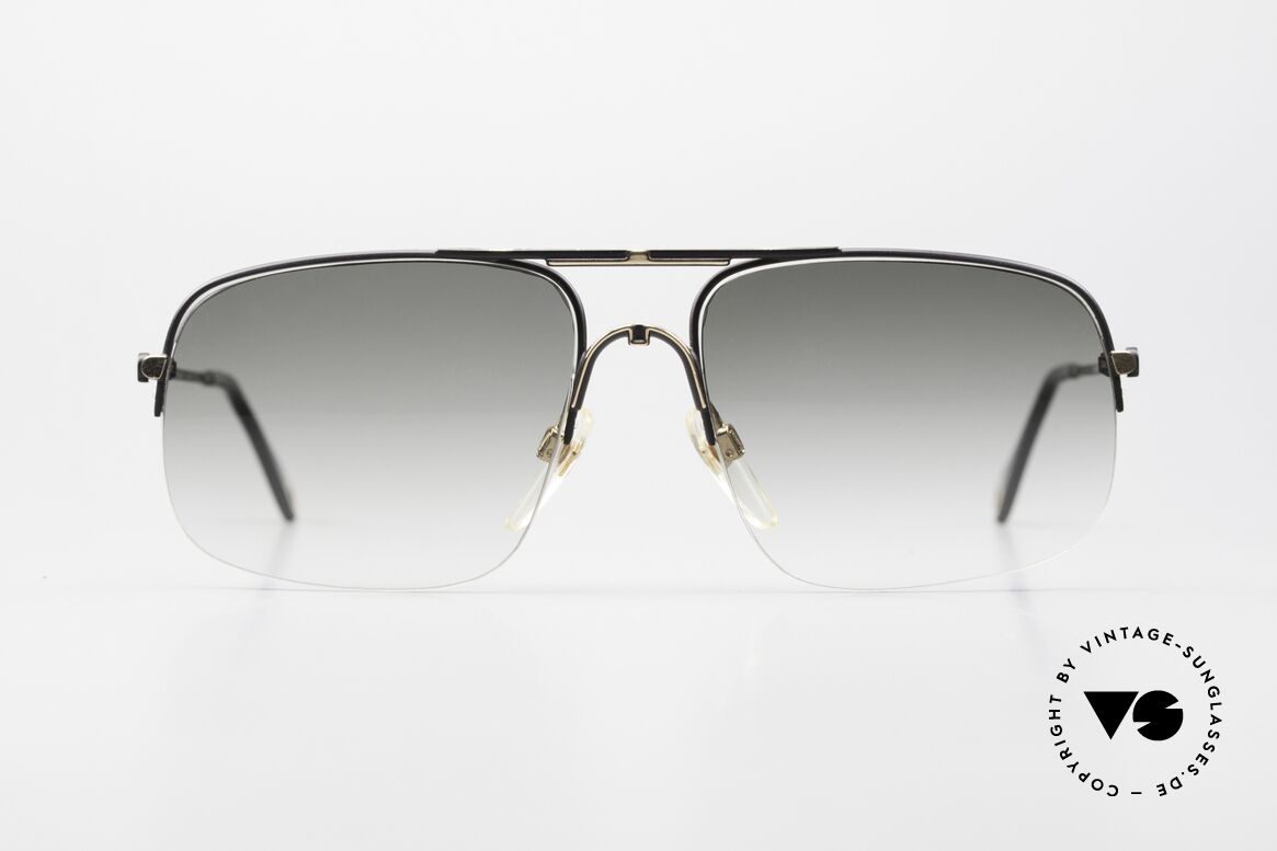 Aigner EA22 90er Brille Nylor Halbrand Men, Aigner Sonnenbrille der späten 1980er/frühe 90er, Passend für Herren