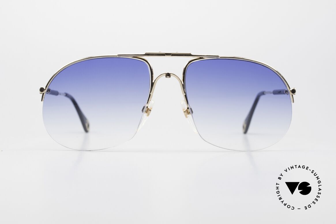 Aigner EA21 80er Brille Nylor Halbrand Men, Aigner Sonnenbrille der späten 1980er/frühe 90er, Passend für Herren