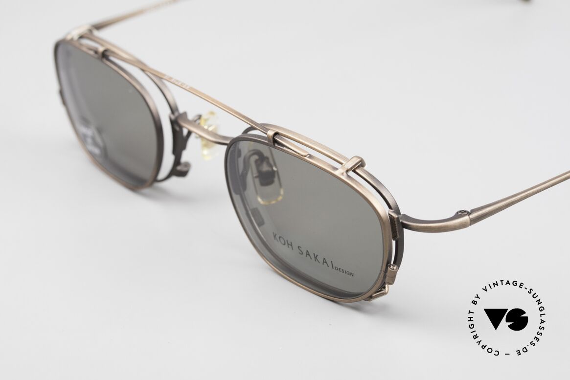Koh Sakai KS9716 Titanbrille Für Damen & Herren, aus dem gleichen Werk wie Oliver Peoples und Eyevan, Passend für Herren und Damen