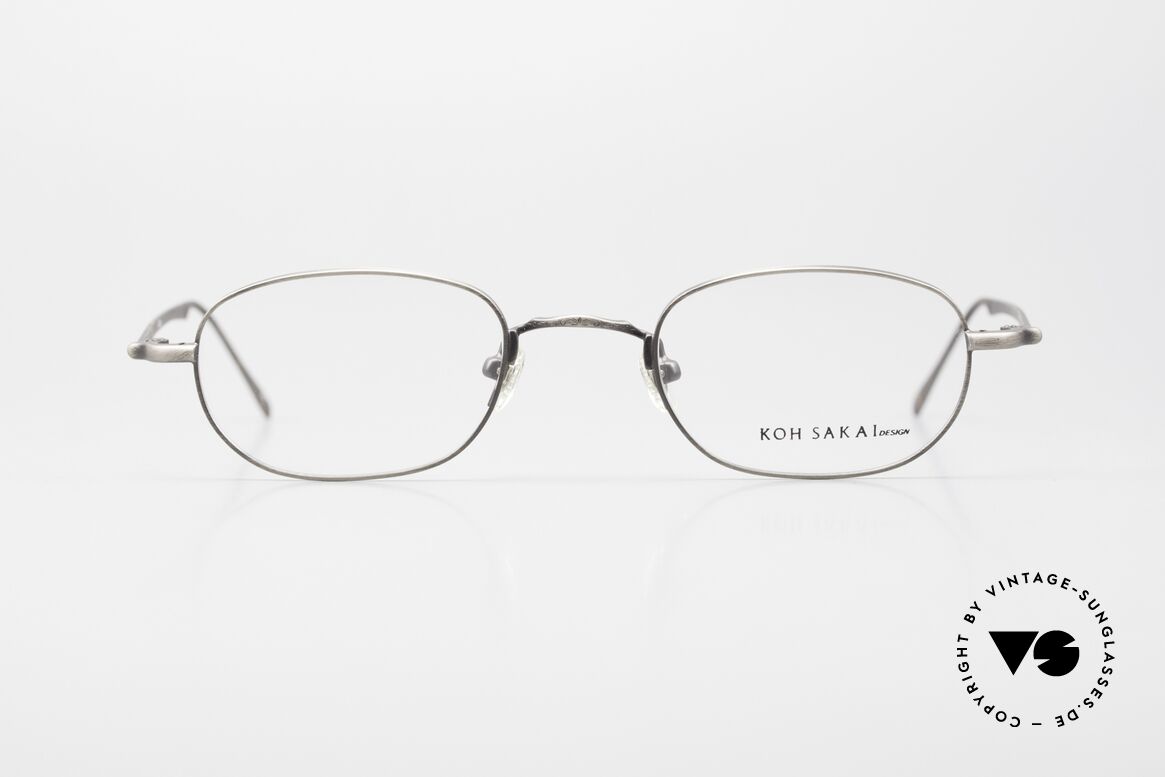 Koh Sakai KS9575 90er Titan Brille Made in Japan, Größe: medium, Passend für Herren und Damen