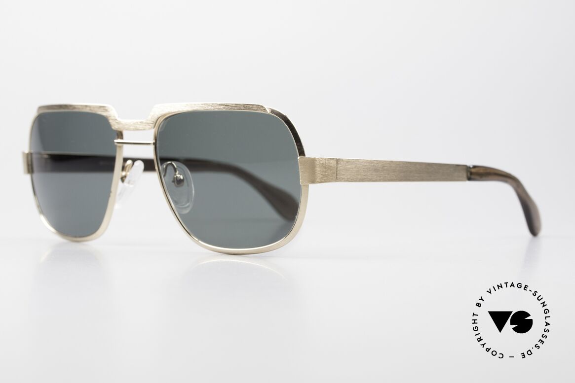 Optura STRONG Gold Filled 70er Sonnenbrille, Wahnsinns-Qualität; damals für die Ewigkeit gemacht, Passend für Herren