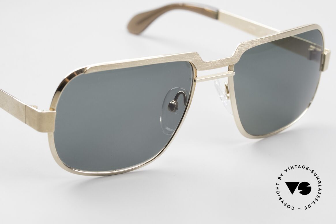 Optura STRONG Gold Filled 70er Sonnenbrille, echte Rarität, heutzutage gar nicht mehr zu bekommen, Passend für Herren
