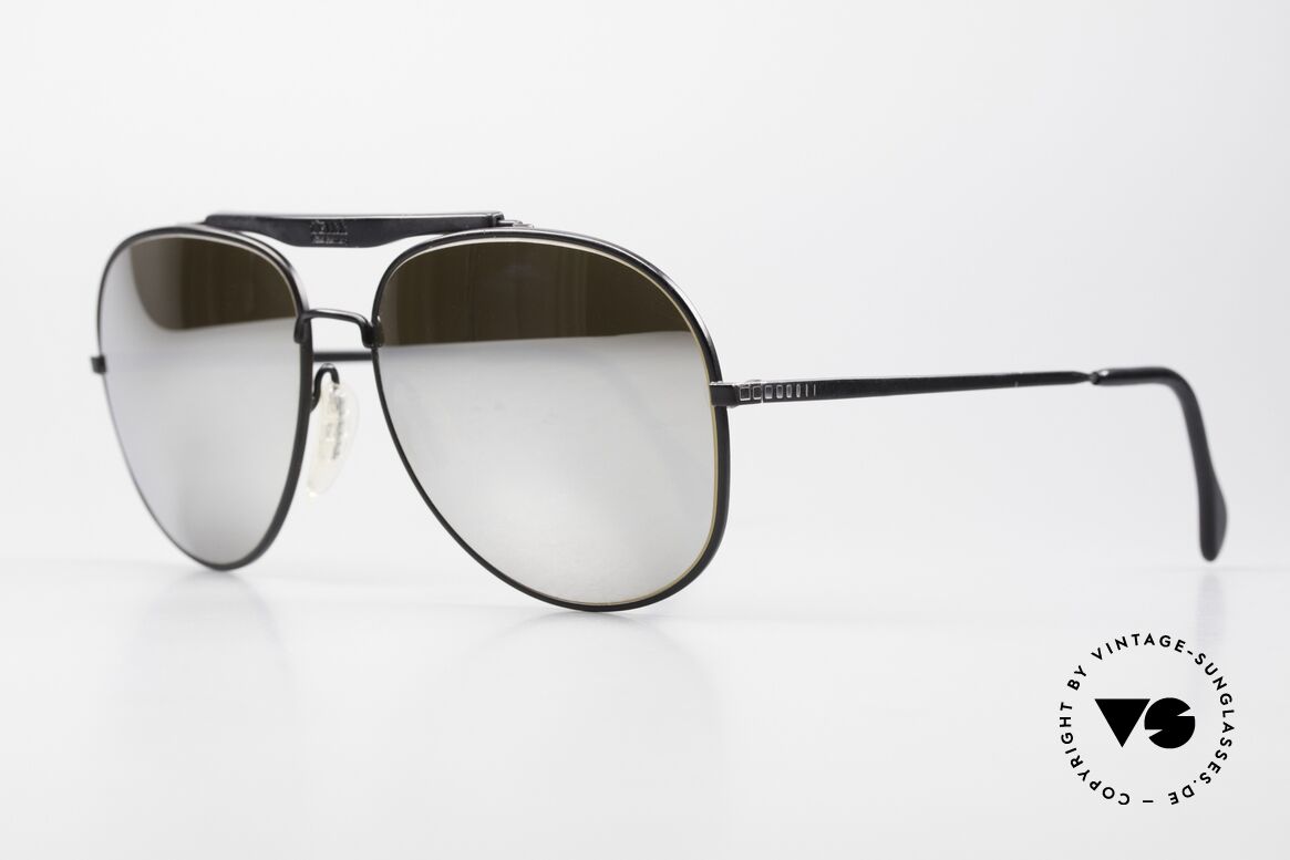 Zeiss 9337 Marty McFly Filmsonnenbrille, damals getragen v. Michael J. Fox alias Marty McFly, Passend für Herren