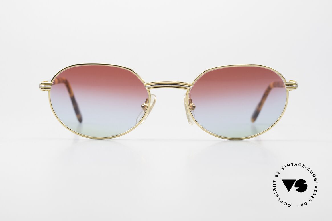 Cartier Lueur Luxus 90er Sonnenbrille Unisex, der orig. Name sagt's schon: 'Lueur' = Lichtschimmer, Passend für Herren und Damen