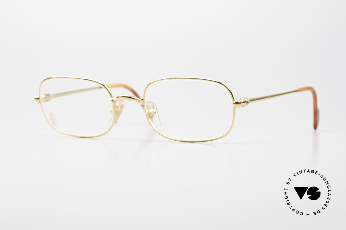 Cartier Deimios - S Luxus Brillenfassung 90er Small, feine vintage Cartier Luxus-Brille der späten 1990er, Passend für Herren und Damen