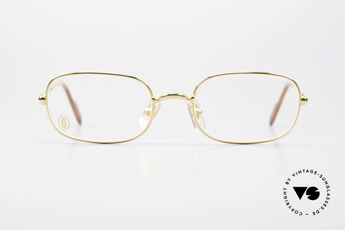 Cartier Deimios - S Luxus Brillenfassung 90er Small, Deimios = Mod. aus der Cartier 'Thin Rim' Collection, Passend für Herren und Damen