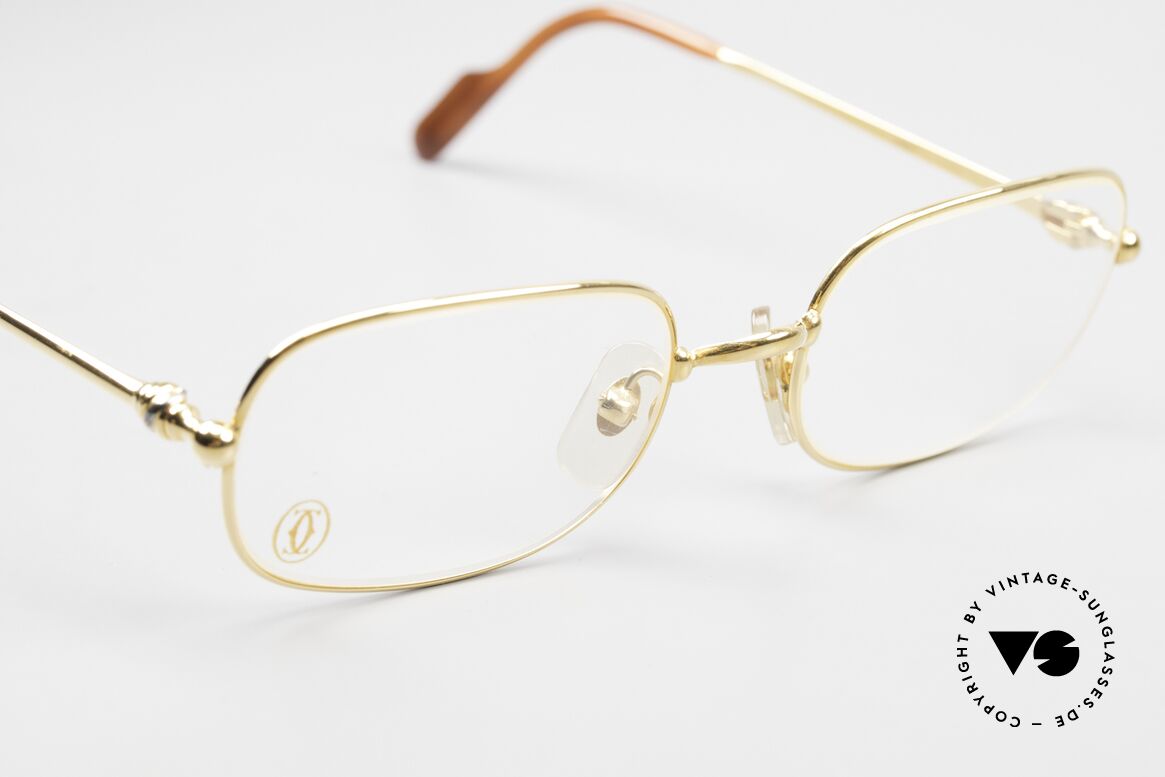 Cartier Deimios - S Luxus Brillenfassung 90er Small, ungetragenes Einzelstück inkl. orig. Cartier Zubehör, Passend für Herren und Damen