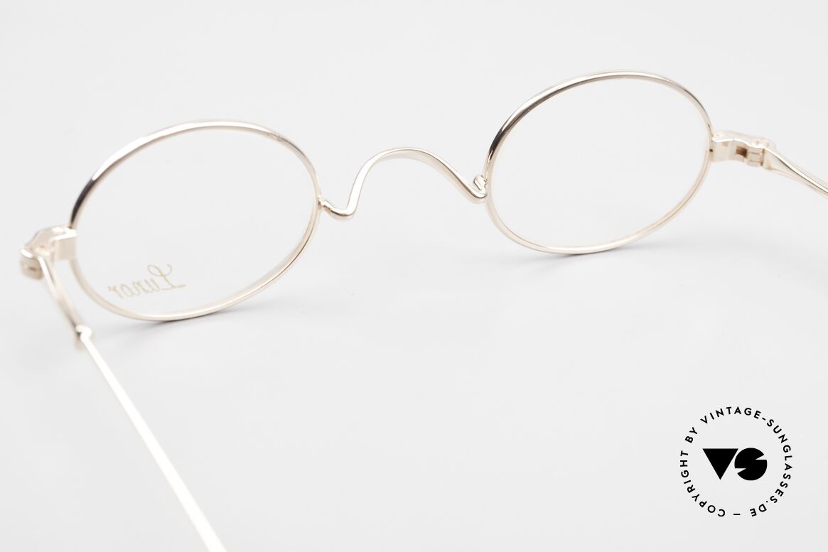 Lunor II 04 Limited Rose Gold Brille XS Oval, Größe: extra small, Passend für Herren und Damen