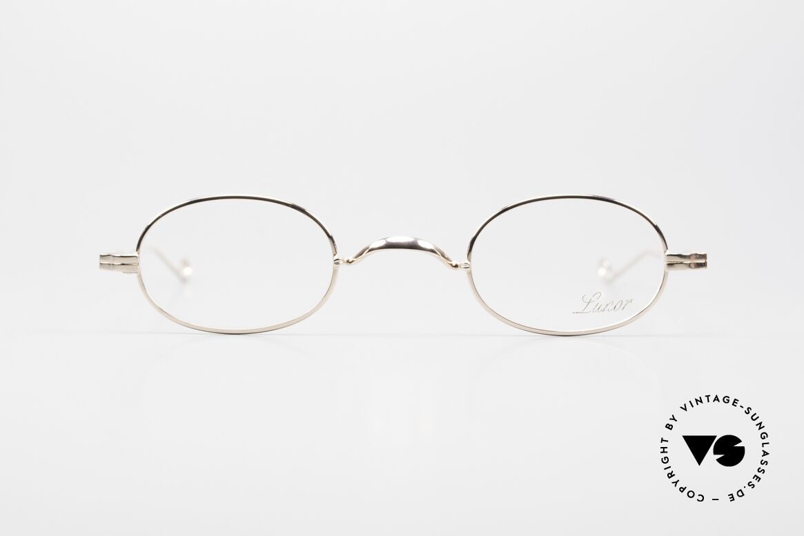 Lunor II 08 Limitierte Brille In Rose Gold, limited Rosé-Gold Rahmen (glänzt dadurch wärmer), Passend für Herren und Damen